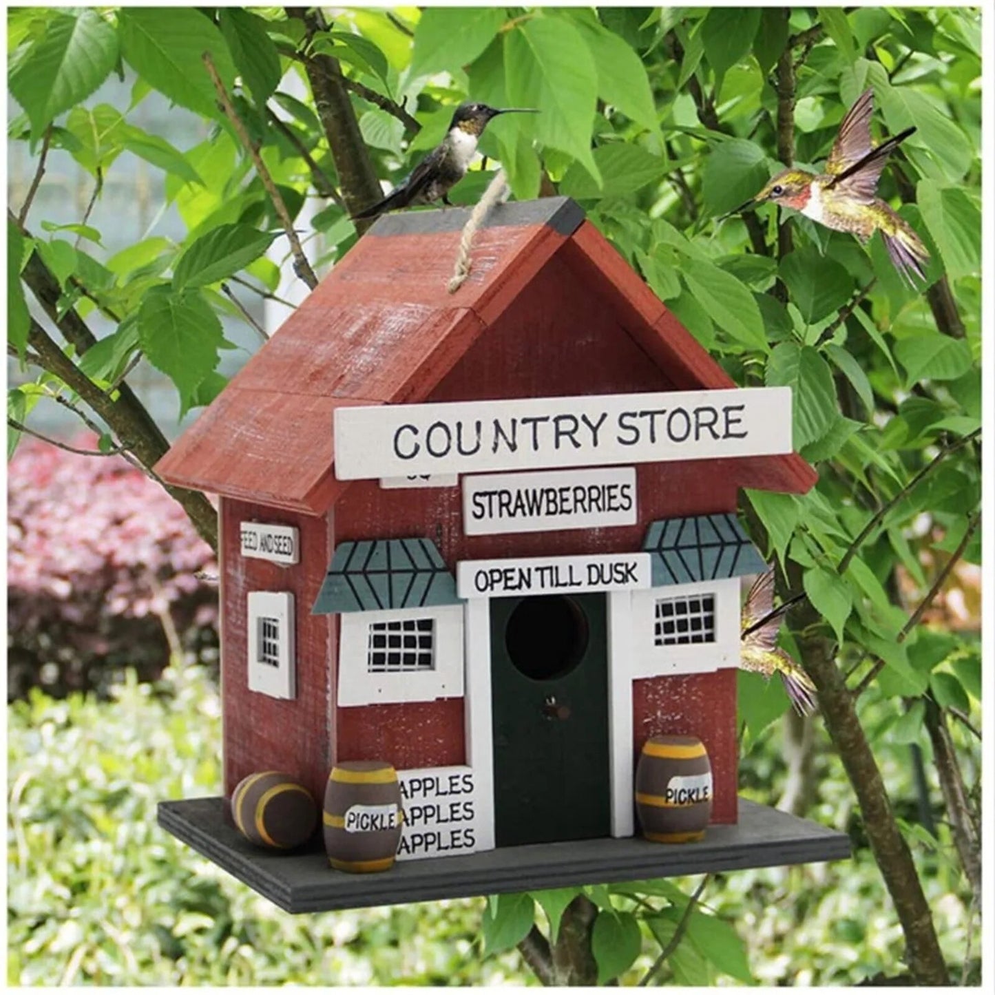 Colorful Wooden Birdhouses: Perfect Homes for Finches, Bluebirds, and Cardinals